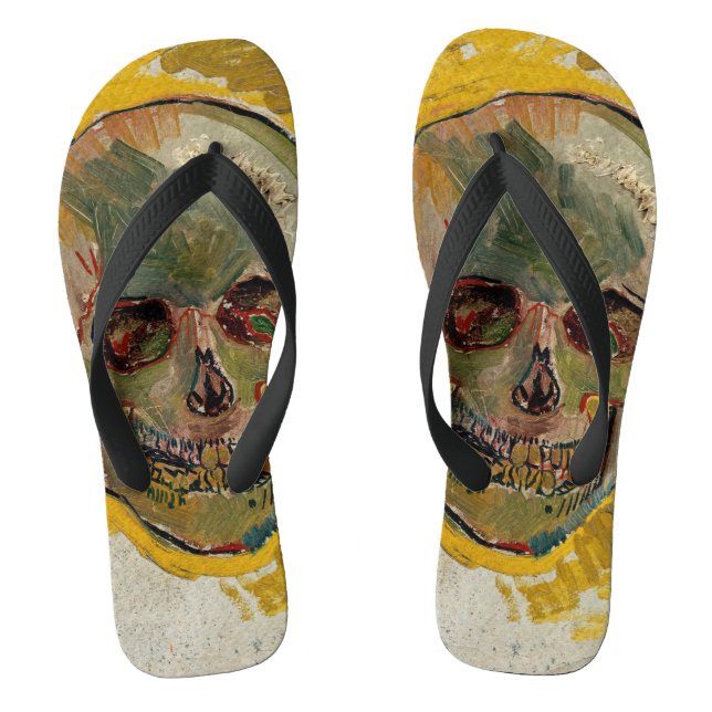 Chanclas Vincent van Gogh - Calavera 1887 #2 (Plantilla)
