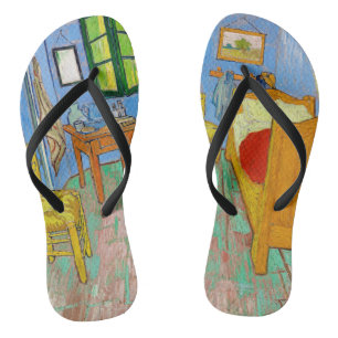 Chanclas Vincent Van Gogh El dormitorio en Arles