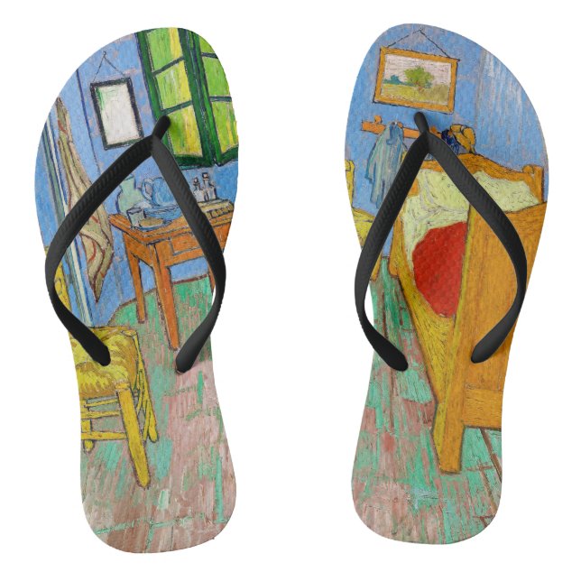 Chanclas Vincent Van Gogh El dormitorio en Arles (Plantilla)