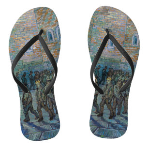 Chanclas Vincent van Gogh - El patio de la prisión