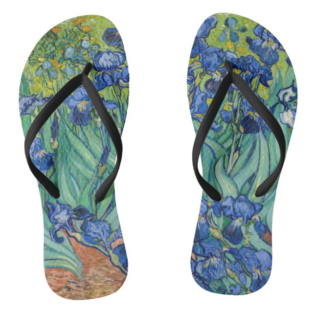 Chanclas Vincent Van Gogh - Irises (Plantilla)