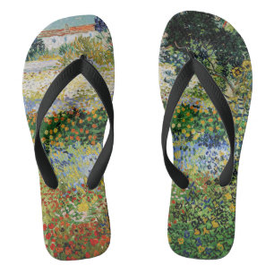 Chanclas Vincent van Gogh - Jardín de flores