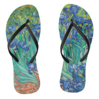 Vincent Van Gogh Lirios Floral Vintage Arte Refina