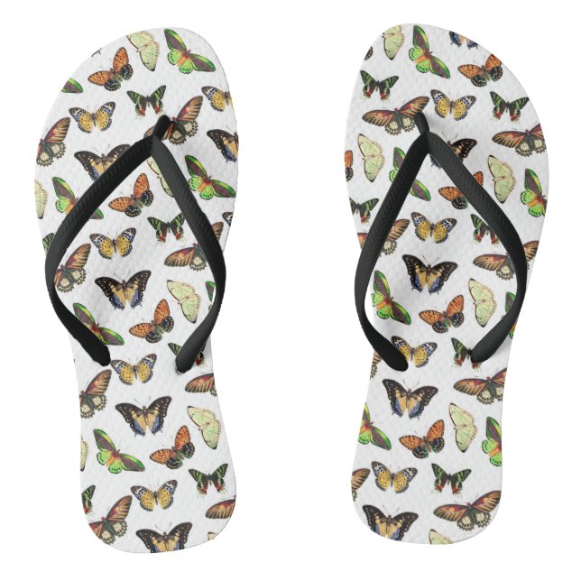 Chanclas Vintage Butterflies (Plantilla)