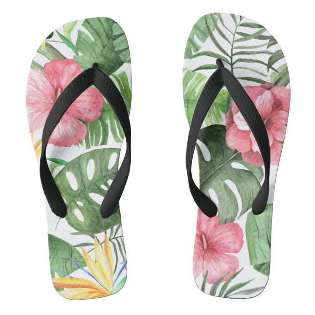 Chanclas Vintage Tropical (Plantilla)