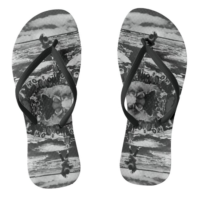 Chanclas Vintage USA Alaska eskimo blanket (Plantilla)