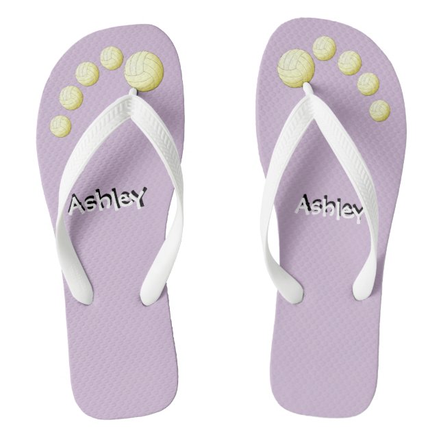 Chanclas Voleibol personalizado: Flip Flops (Plantilla)