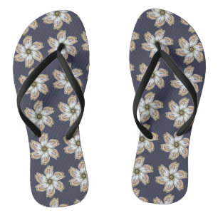 Chanclas Voltaje de la flor de ostra - Diseño A