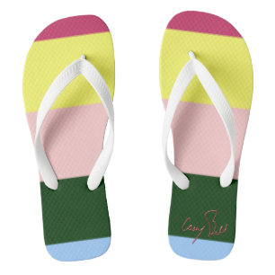 Chanclas Volteado de cinco colores