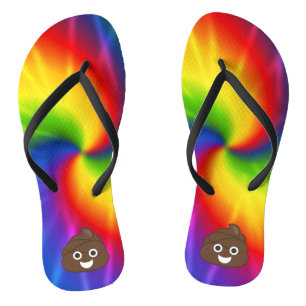 Chanclas Volteado de Emoji de punta de tinta