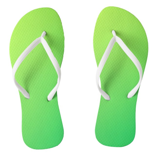 Chanclas Volteado de pantalla verde (Plantilla)
