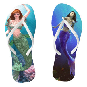 Chanclas Volteado de Sirena