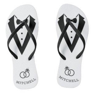 Chanclas Volteado de Tuxedo