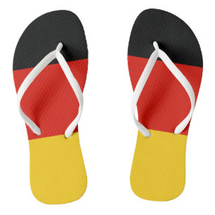 Chanclas Volteres de playa de bandera alemana para hombres