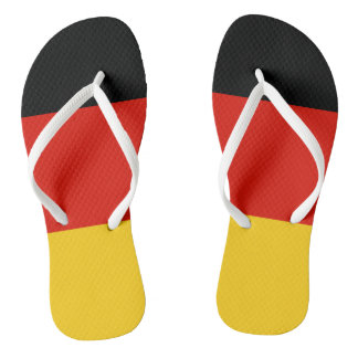 Chanclas Volteres de playa de bandera alemana para hombres