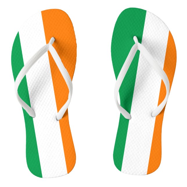 Chanclas Volteres de playa de bandera irlandesa para hombre (Plantilla)