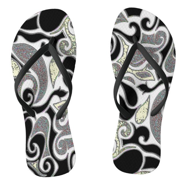 Chanclas Wacky Retro Swirl (Plantilla)