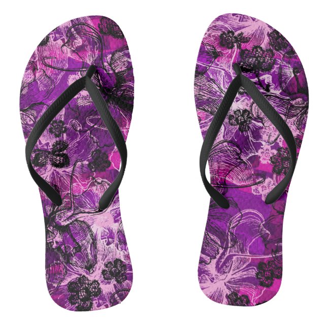 Chanclas Wahine Lace Hawaiian Orchid (Plantilla)