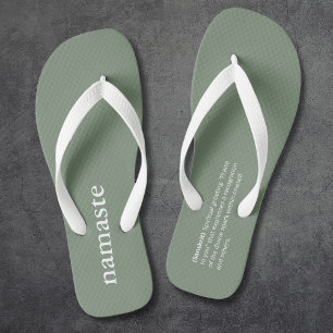 Chanclas Wellness Sencillo Namaste maestro Minimalista de y