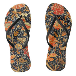 Chanclas William Morris - Cray, patrón vintage Flip Flops