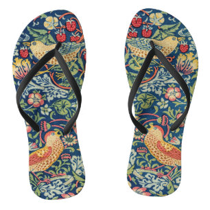 Chanclas William Morris - Ladrón de fresas