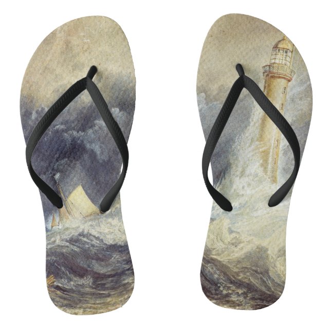 Chanclas William Turner - Faro de Bell Rock (Plantilla)