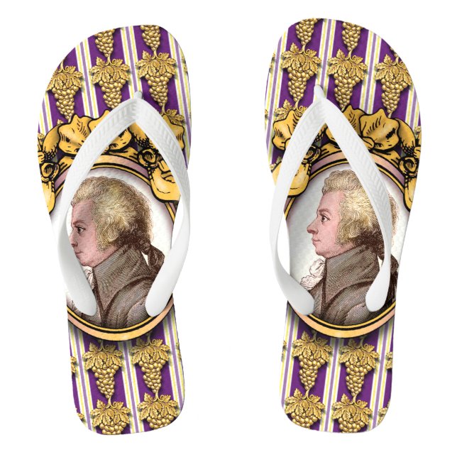 Chanclas Wolfgang Amadeus Mozart (Plantilla)