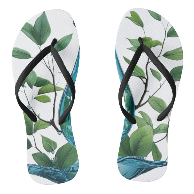 Chanclas World Water Day  (Plantilla)