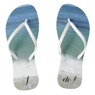 Chanclas "Yo lo hago" Flip Flops de playa tropical