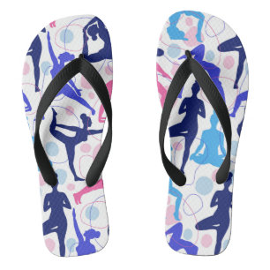 Chanclas Yoga Poses Flip Flops