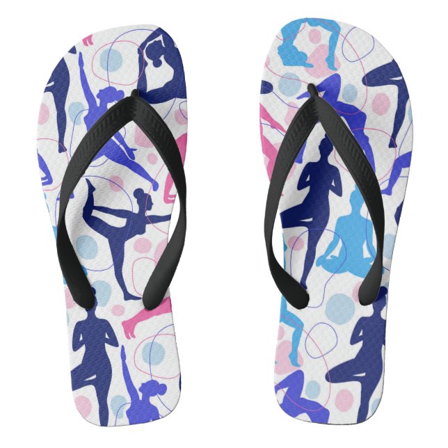 Chanclas Yoga Poses Flip Flops (Plantilla)