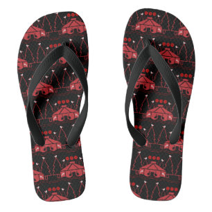 Chanclas Yurta viviendo en la naturaleza