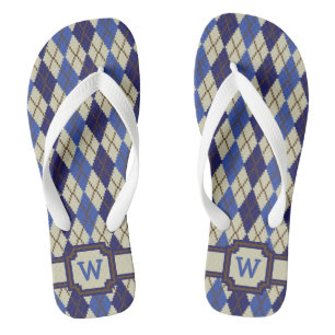 Chanclas Zapatillas Argyle de Scone de Arándano