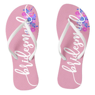 Chanclas Zapatos de mujer con letra de novia elegante para 