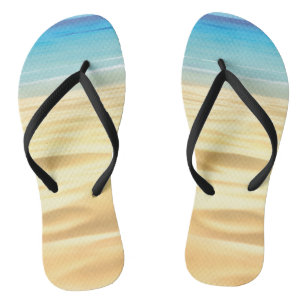 Chanclas zapatos olas del mar
