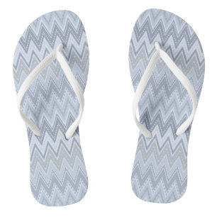 Chanclas Zigzag azul claro