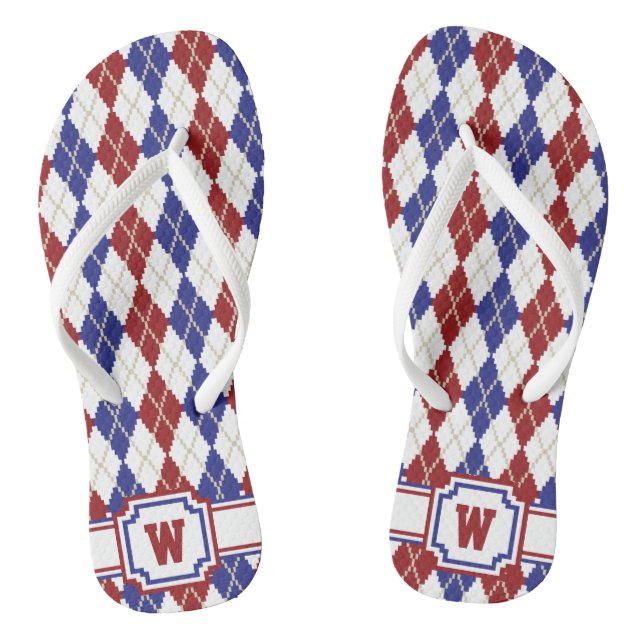 Chancletas Americana Argyle (Plantilla)