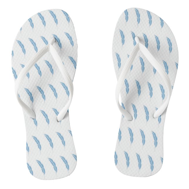 Chancletas Blue Feather  (Plantilla)