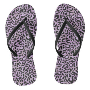 Chancletas de estampado de leopardo