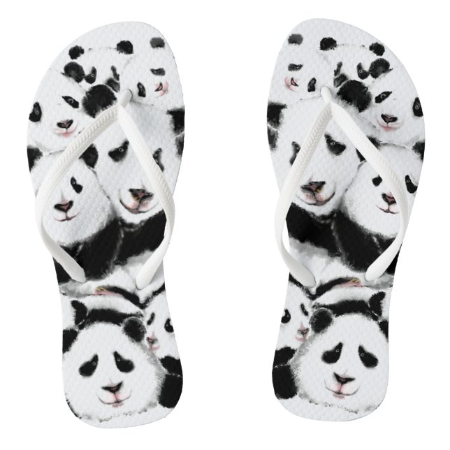 Chancletas de pandas (Plantilla)