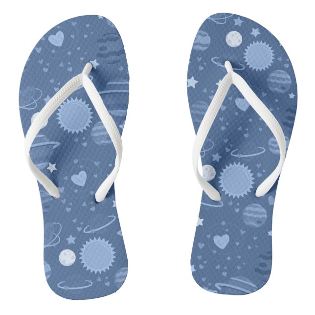 Chancletas de planetas azules (Plantilla)