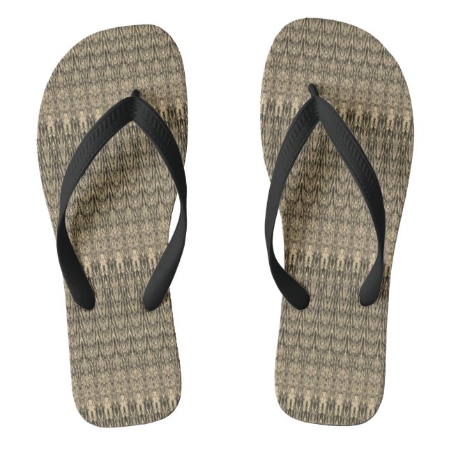 Chancletas de Tiki Hut Verano Marrón Bronceado San (Plantilla)