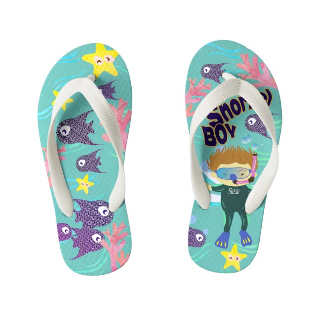 Chancletas para niños Snorkeling Boys (Plantilla)