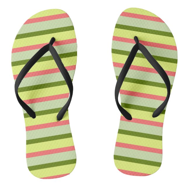Chancletas Watermelon Stripe Classic (Plantilla)