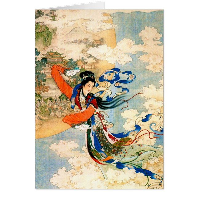 Chang'e volando a la luna (Frente)