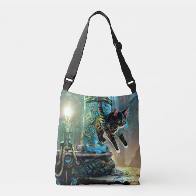 Channel- Cat: bolsa de cuerpo cruzado (Anverso)