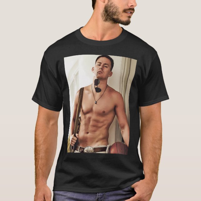 Channing Tatum sin camiseta (Anverso)