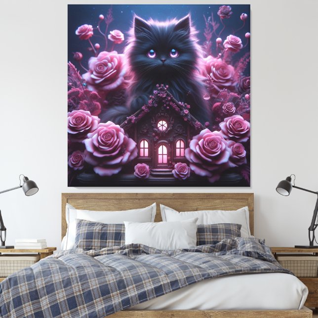 Chantaje de Kitten Haven: Impresión de arte de fan (Insitu(Dormitorio))