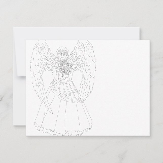 Chanukah Angel (Anverso)