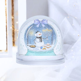 Chanukah Snow Globe